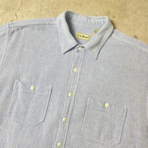 70~80年代 L.L.Bean エルエルビーン 半袖シャツ メンズL 【古着】【中古】