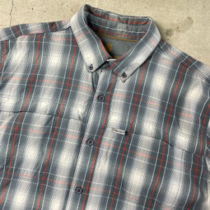 Carhartt カーハート RELAXED FIT メッシュライナー アウトドア 半袖シャツ メンズL 【古着】【中古】