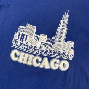 90年代 USA製 CHICAGO シカゴ スーベニア プリントTシャツ メンズXL 【古着】【中古】
