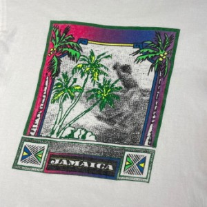 90年代 JAMAICA ジャマイカ スーベニアプリント Tシャツ メンズXL 【古着】【中古】