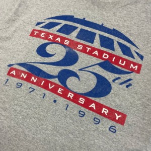 Lee リー 90年代 TEXAS STADIUM 25周年記念 プリントTシャツ メンズXL 【古着】【中古】