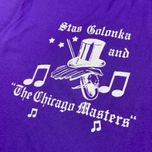 90年代 USA製 Stas Golonka ＆ Chicago Masters バンドTシャツ メンズL 【古着】【中古】