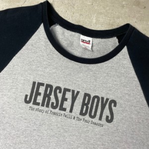 JERSEY BOYS ラグラン バンド アーティスト Tシャツ メンズXL 【古着】【中古】