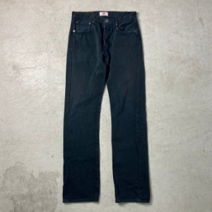 00年代 Levi's リーバイス 501 ストレート ブラックデニムパンツ ユーロ ヨーロッパ企画  ジーンズ メンズW31 L34 【古着】【中古】