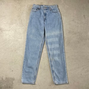 00年代 メキシコ製 Levi's リーバイス 550 RELAXED FIT テーパード デニムパンツ  レディースW26相当 メンズ 【古着】【中古】