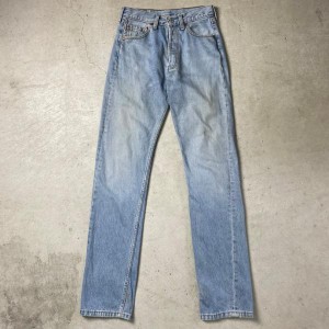 90年代 イギリス製 Levi's ユーロリーバイス 501 ストレート デニムパンツ ジーンズ メンズW28 レディース