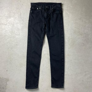 トルコ製 Levi's リーバイス 512 スリムテーパード ブラック デニムパンツ メンズW29