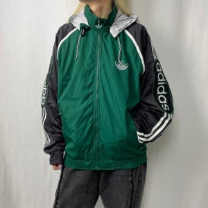 全国通販OK 00s ADIDAS コットントラックジャケット カーキ - トップス