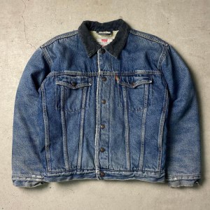 ~00年代 Levi's ユーロリーバイス デニムボアジャケット メンズS-M相当