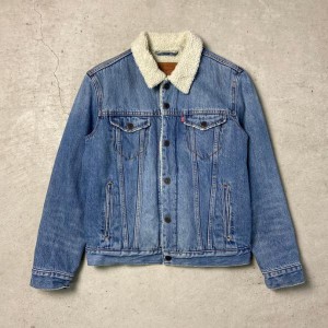 00年代 Levi's リーバイス ボアデニムジャケット メンズS