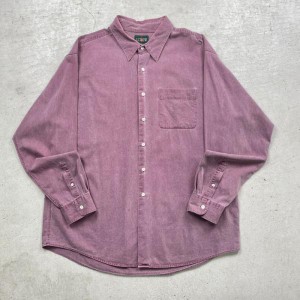 90年代 J.CREW ジェイクルー コットンツイルシャツ 巨人タグ メンズXL