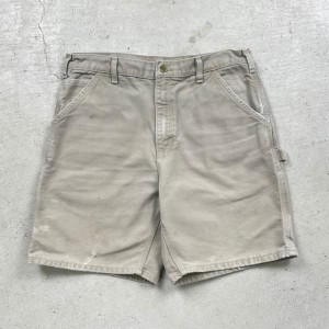 00年代 Carhartt カーハート ダック地 ワークショートパンツ ショーツ メンズW34