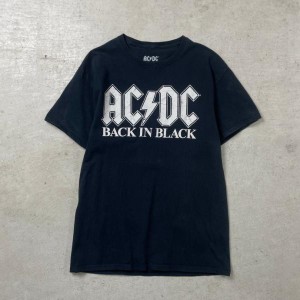 AC/DC BACK IN BLACK バンドTシャツ バンT メンズM