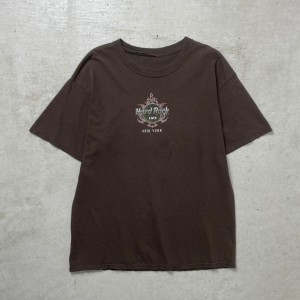 HARD ROCK CAFE NEW YORK ハードロックカフェ ニューヨーク プリントTシャツ メンズL相当