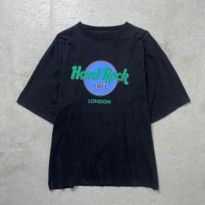 HARD ROCK CAFE LONDON ハードロックカフェ プリントTシャツ メンズ2XL相当