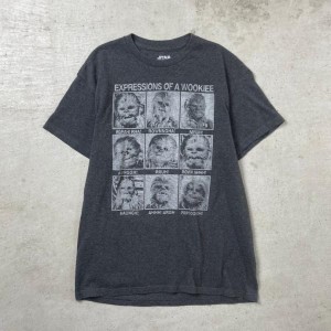 STAR WARS スターウォーズ チューバッカ ムービープリントTシャツ メンズL相当