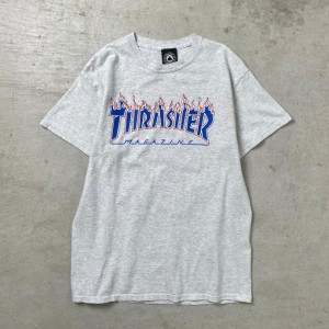 THRASHER FLAME LOGO スラッシャー フレイム ロゴTシャツ メンズM