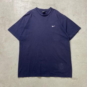 90年代 NIKE ナイキ スウォッシュ ワンポイントロゴ刺繍 Tシャツ メンズ2XL