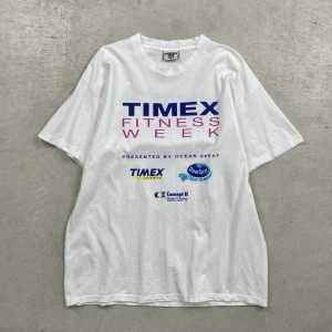 90年代 USA製 Lee リー TIMEX ロゴプリントTシャツ 企業ロゴプリント メンズXL