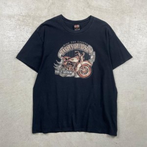 Harley-Davidson ハーレーダビッドソン デザインロゴプリント メンズL相当