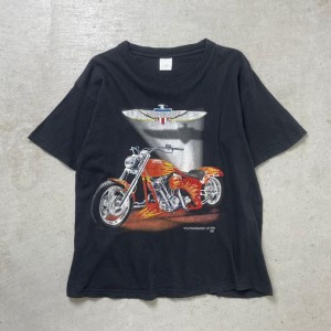 90年代 イタリア製 EASYRIDERS イージーライダース バイクTシャツ メンズL