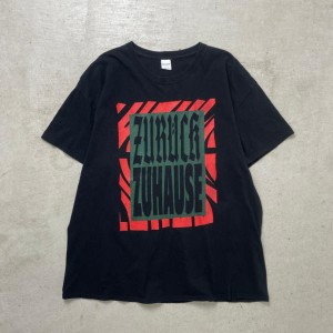 Zur?ck Zuhause FESTIVAL 2017 フェスTシャツ デザインプリントTシャツ 企業ロゴ メンズL相当