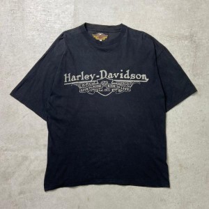 イタリア製 Harley-Davidson ハーレーダビッドソン プリントTシャツ ユーロ メンズXL