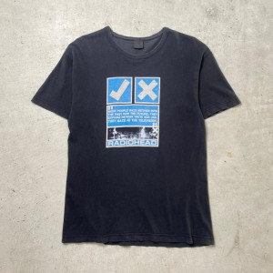 90年代 USA製 RADIOHEAD レディオヘッド バンドTシャツ バンT メンズM-L相当