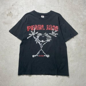 90年代 USA製 Pearl Jam ALIVE パールジャム バンドTシャツ バンT メンズL