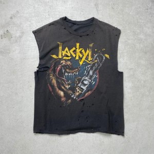 90年代 Jackyl ジャッキル バンドTシャツ バンT ノースリーブ タンクトップ メンズL相当