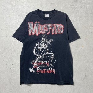 90年代 MISFITS Legacy of Brutality ミスフィッツ バンドTシャツ バンT メンズL