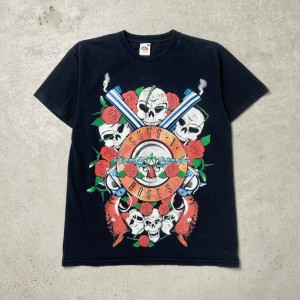 00年代 GUNS N' ROSES ガンズアンドローゼス バンドTシャツ バンT メンズS-M相当