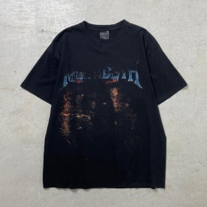 00年代 MEGADETH メガデス バンドTシャツ バンT メンズL