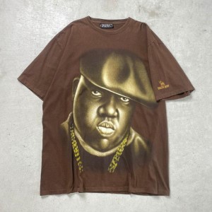 90年代 USA製 the notorious B.I.G. ノトーリアスB.I.G. ヒップホップ ラップT BROOKLYN MINT メンズ4~5XL相当