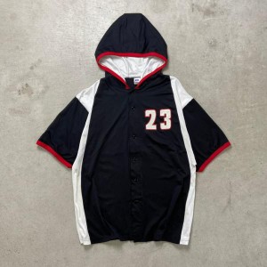 80~90年代 USA製 RUSSELL ATHLETIC ラッセル 半袖 ジャージパーカー トラックジャケット メンズL