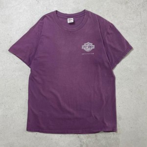 90年代  Harley-Davidson ロゴプリント 両面プリントTシャツ メンズL