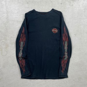 Harley-Davidson ハーレーダビッドソン サーマル ロングTシャツ ロンT メンズM