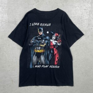 BATMAN Harley Quinn バットマン ハーレークイン DC COMICS アメコミ プリントTシャツ メンズL相当