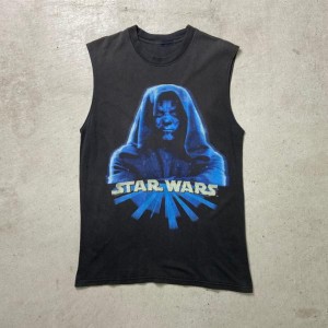 90年代 STAR WARS EPISODE1 ダース・モール ムービープリントTシャツ ノースリーブTシャツ メンズM相当