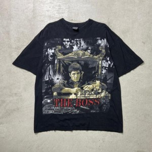 90〜00年代 SCARFACE スカーフェイス アル・パチーノ ムービープリントTシャツ メンズ2XL