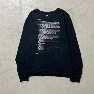 NIKE × Virgil Abloh OFF CAMPUS 2017 ナイキ  ロングTシャツ ロンT メンズM