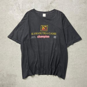 90年代 KG KAMASUTRA GAME CHAMPION プリントTシャツ メンズXL相当