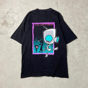 00年代 インベーダー・ジム アニメ キャラクタープリントTシャツ メンズM