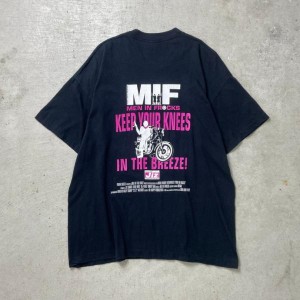 90年代 MEN IN FROCKS エロ パロディプリントTシャツ メンズL相当