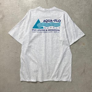 USA製 AQUA-FLO アドバタイジング プリントTシャツ メンズXL