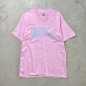 90年代 USA製 RENO NEVADA スーベニア プリント Tシャツ メンズL