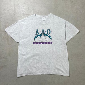 90年代 USA製 AAO DENVER スーベニアプリントTシャツ メンズXL