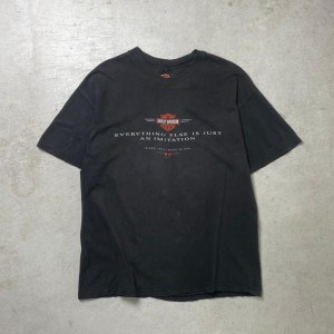 90年代 USA製 Harley-Davidson ハーレーダビッドソン モーターサイクル プリントTシャツ メンズXL