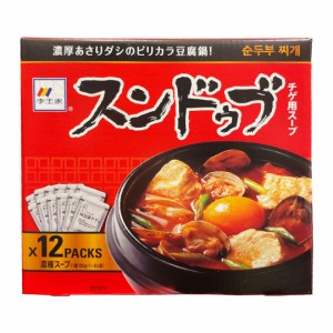 李王家 スンドゥブチゲ 1800g（150g×12） おかず 韓国 スープの素 鍋の素 常温【Costco コストコ】