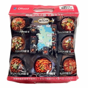 OFOOD 韓国グルメ旅7種セット 韓国 スープの素 鍋の素 常温【Costco コストコ】
